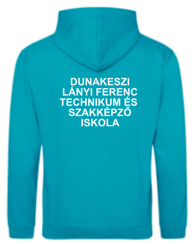 Kapucnis felső – kék – Lányi Ferenc