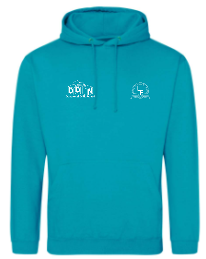 Kapucnis felső – kék – Lányi Ferenc